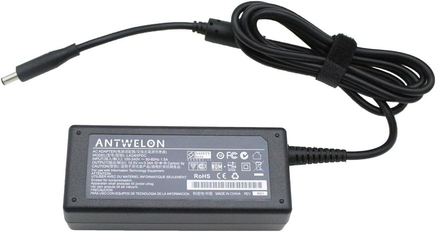 Зарядний пристрій ANTWELON, адаптер живлення для ноутбука Dell 65 Вт 1212 фото