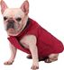 Середня зимова куртка для собак bepetmia розмір S (бордовий) 0659 фото 1