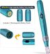 Дермапен TBPHP P20RL Derma косметична ручка з 25 картриджами та 3 батареями, блакитний 0108 фото 3