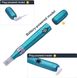 Дермапен TBPHP P20RL Derma косметична ручка з 25 картриджами та 3 батареями, блакитний 0108 фото 5