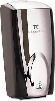 Автоматический дозатор для мыла Rubbermaid Commercial 1100 мл черный/хром 1063 фото
