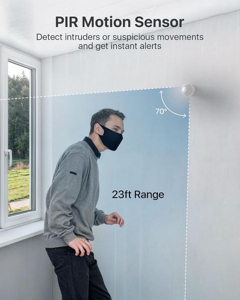 Комплект системи сигналізації для розумного будинку Zigbee M3803 фото