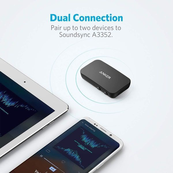 Bluetooth-приймач Anker Soundsync A3352 для автомобіля, стереосистем та навушників T4044 фото