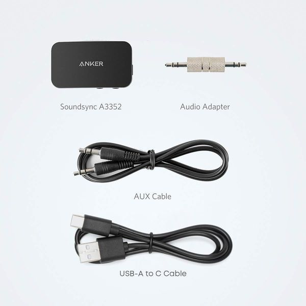 Bluetooth-приймач Anker Soundsync A3352 для автомобіля, стереосистем та навушників T4044 фото