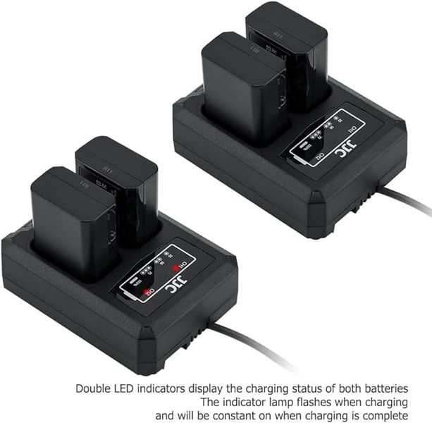 Подвійний USB зарядний пристрій для батареї Sony NP-FW50  0660 фото