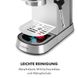 Кофеварка рожковая Klarstein Futura Espressomaker 1450 Вт, серебристый (10035183) 10035183 фото 2