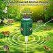 Ультразвуковий відлякувач тварин Defendy на сонячній батареї 1864 фото 2