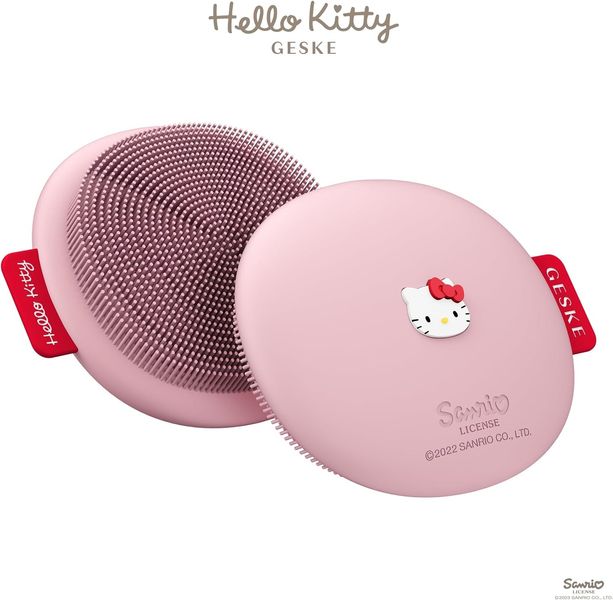Силіконова щітка для очищення обличчя GESKE Hello Kitty 1458 фото