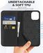 Кожаный чехол-книжка для iPhone 12/12 Pro с блокировкой RFID T0587 фото 8