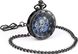 Одноциферблатные механические ручные карманные часы Sewor, черные 0825 фото 1