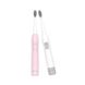 Електрична зубна щітка, 6 швидкостей, швидка зарядка від USB, рожева 0596 фото 1