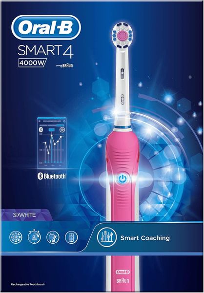 Електрична зубна щітка Oral-B Smart 4 4000W 1741 фото