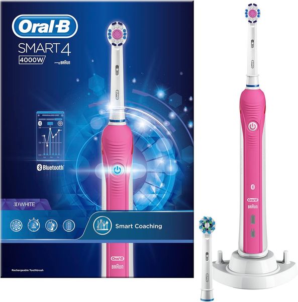 Электрическая зубная щетка Oral-B Smart 4 4000W 1741 фото