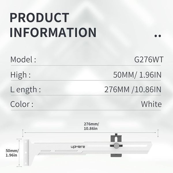 Кронштейн для поддержки графической карты upHere White GPU T2282 фото