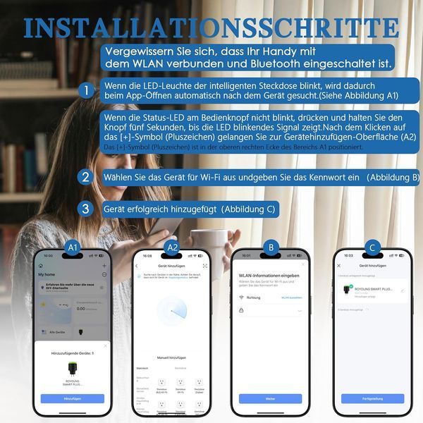 Розумна розетка WiFi 2,4 ГГц 16 А ROYOUNG IP44 T2228 фото