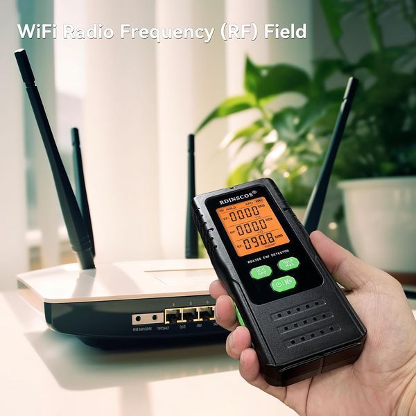 Цифровой детектор электромагнитного излучения RDINSCOS EMF Meter RD630C T1673 фото