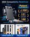 Універсальний автомобільний тримач для телефону VANMASS Black T1341 фото 4