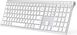 Беспроводная ультратонкая клавиатура iClever IC-DK03 Bluetooth 4,2 + 2,4G для Mac, iPad, Windows 0210 фото 1