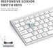Беспроводная ультратонкая клавиатура iClever IC-DK03 Bluetooth 4,2 + 2,4G для Mac, iPad, Windows 0210 фото 3