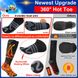 Шкарпетки з підігрівом M (EU 35-43) з пультом керування, 2500 мАг, чорний 1541 фото 4