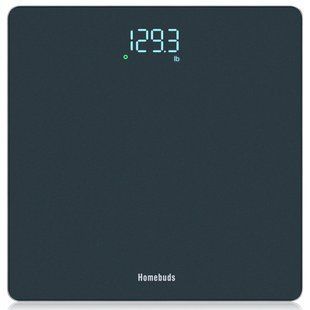 Весы напольные электронные Homebuds Precision 182 кг Blue (LED-дисплей, закаленное стекло) T3477 фото