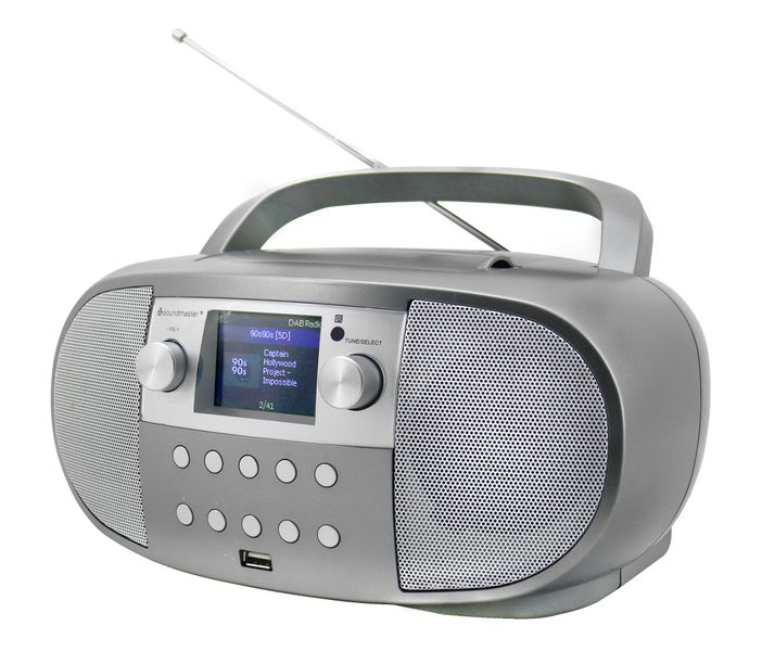 CD/MP3 бумбокс Soundmaster SCD7600TI с WLAN-интернетом/DAB+/FM-радио, USB, Bluetooth m036 фото