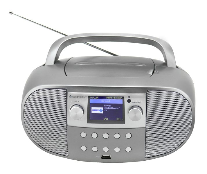 CD/MP3 бумбокс Soundmaster SCD7600TI с WLAN-интернетом/DAB+/FM-радио, USB, Bluetooth m036 фото