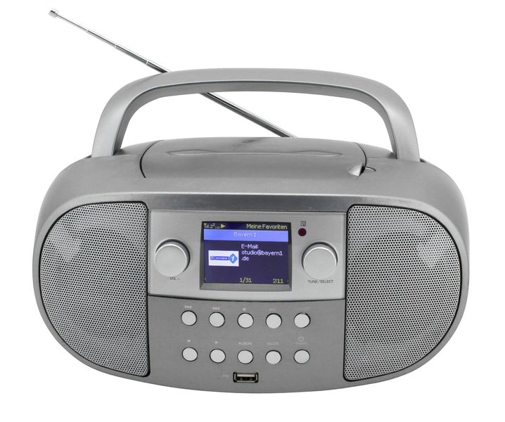 CD/MP3 бумбокс Soundmaster SCD7600TI с WLAN-интернетом/DAB+/FM-радио, USB, Bluetooth m036 фото