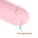 Пластиковий футляр для транспортування зубної щітки, рожевий 0958 фото 2