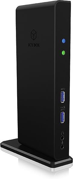 Док-станция ICY BOX USB-C (11-в-1) для двух мониторов 2 HDMI T1820 фото