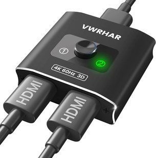 HDMI-переключатель-разветвитель 4K@60 Гц VWRHar T2741 фото