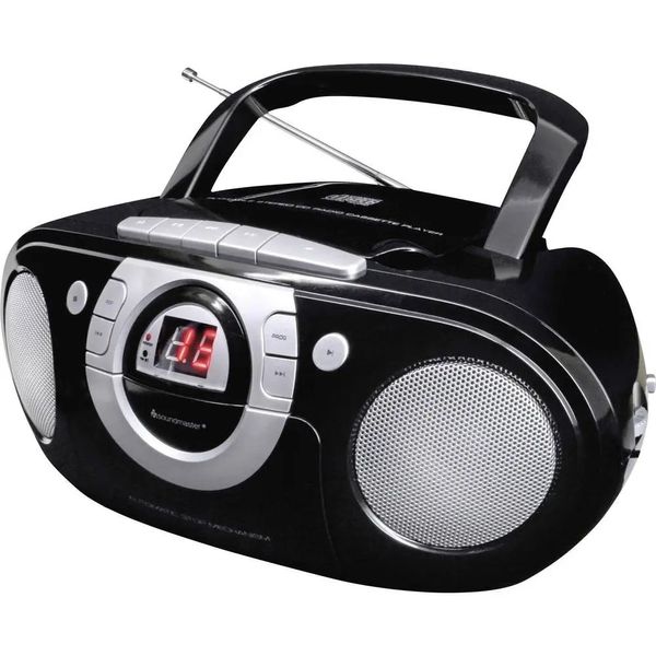 CD бумбокс Soundmaster SCD5100SW з FM-радіо, рожевий m018-4 фото