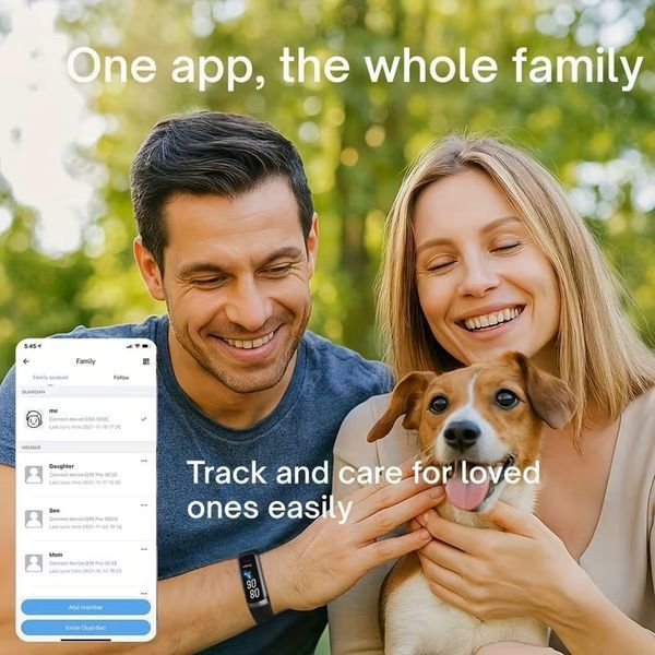 Фитнес-трекер для смартфонов iPhone и Android MT3900 фото