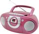CD бумбокс Soundmaster SCD5100SW з FM-радіо, рожевий m018-4 фото 1