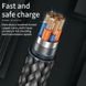 Кабель USB - Type-C 3A 60W 2м для смартфонів, планшетів та ноутбуків Gray T3998 фото 2