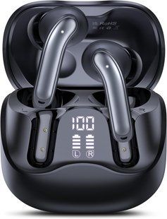 Адаптивные беспроводные наушники с активным шумоподавлением ENC Clear Call Ear Buds T1719 фото