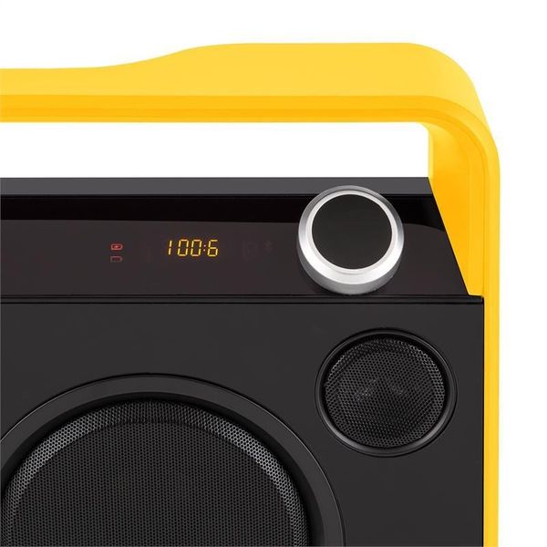 Бумбокс радіо Auna Bebop ghetto blaster USB Bluetooth AUX MIC FM з акумулятором (10028660) 10028660 фото