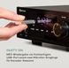 Стереопідсилювач Auna Hi-Fi Auna AMP-2 DG 2x50 Вт RMS, Bluetooth/USB (10035179) 10035179 фото 8