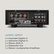 Стереоусилитель Auna Hi-Fi Auna AMP-2 DG 2x50 Вт RMS, Bluetooth/USB (10035179) 10035179 фото 6