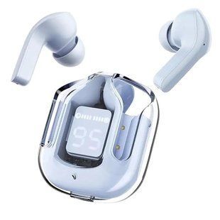 Беспроводные Bluetooth наушники Ultrapods Max TWS (голубой) K0099 фото