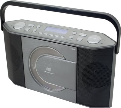 Радиомагнитола и USB/CD-MP3-проигрыватель Soundmaster RCD1770AN, черный m004-1 фото