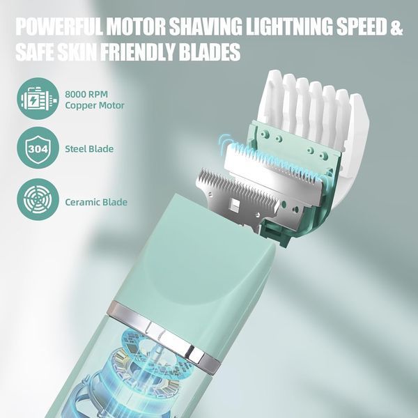 Электрический триммер для бикини Wetisedg Lady Shavers T2696 фото