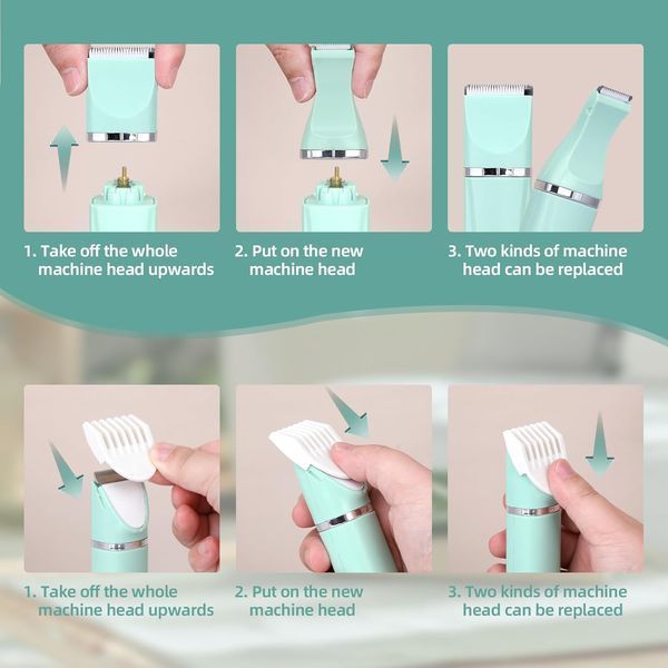 Электрический триммер для бикини Wetisedg Lady Shavers T2696 фото