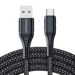 Кабель USB - Micro USB 3A 2м для смартфонів, планшетів та портативної техніки T4001 фото