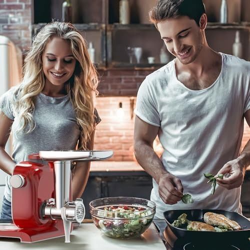 Насадка-мясорубка с комплектом металлических насадок GVODE для кухонного комбайна Bosch MUM 5 T0389-1 фото