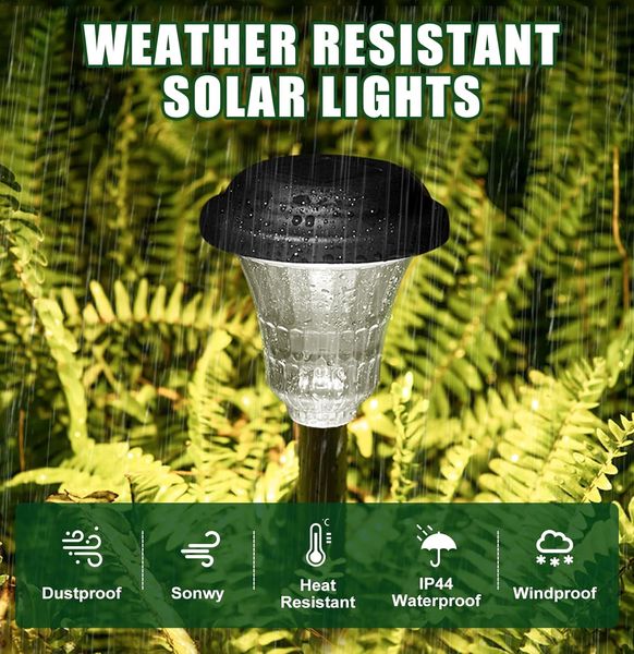 Водонепроницаемое освещение дорожек Opard Solar Lights Outdoor Garden 1729 фото