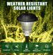 Водонепроникне освітлення доріжок Opard Solar Lights Outdoor Garden 1729 фото 6