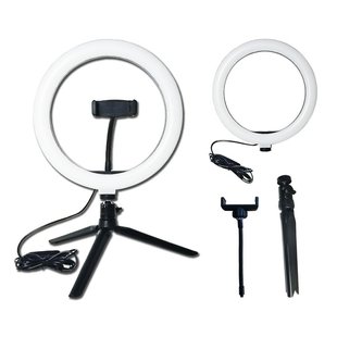 Штатив для телефону зі світлодіодним кільцем Ring Light Kit F532F1 (26СМ/19СМ) 0030 фото