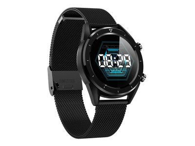 Розумний годинник Brikivits DT28 з дисплеєм 48 мм, Bluetooth, IP68, Android/iOS, чорний 1017 фото