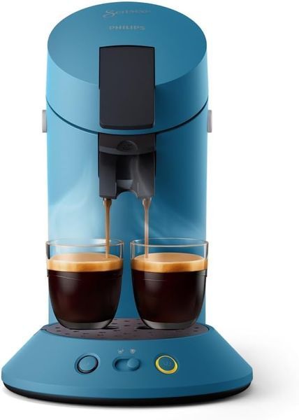 Кавоварка чалдова Philips Senseo Original Plus Blue Pavone (CSA210/00) T2988 фото